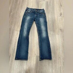 Silver Suki Mid Slim Boot